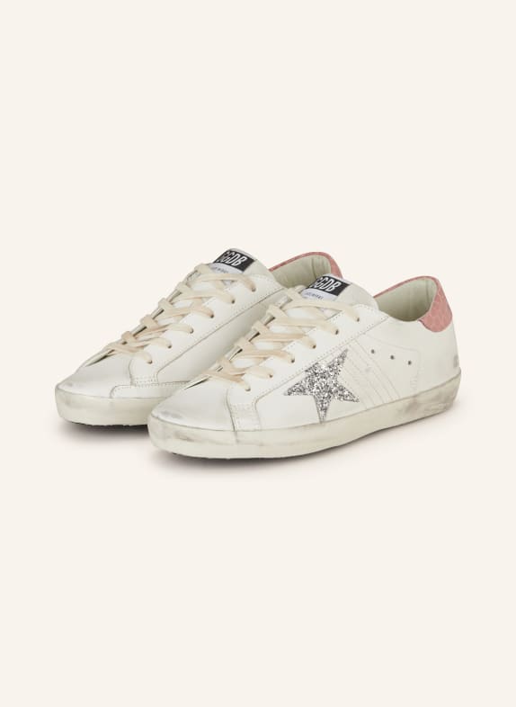GOLDEN GOOSE Sneakers SUPER-STAR WHITE/ PINK