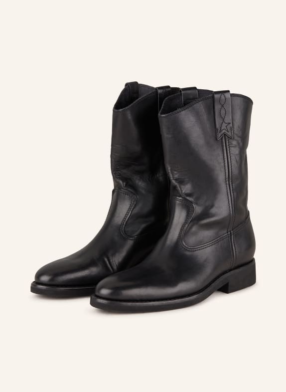 GOLDEN GOOSE Biker Boots SCHWARZ