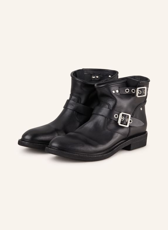 GOLDEN GOOSE Biker Boots SCHWARZ