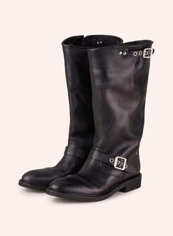 GOLDEN GOOSE Biker Boots SCHWARZ