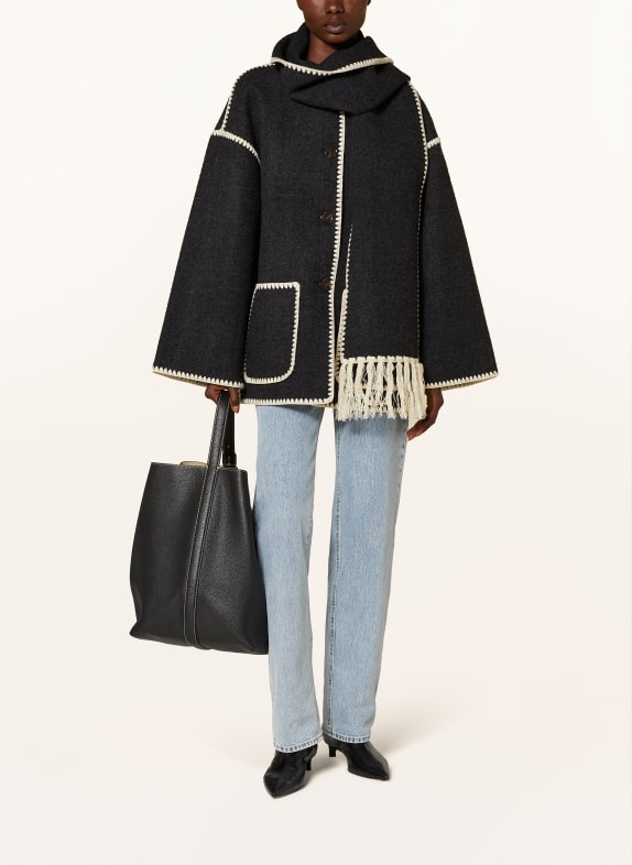 TOTEME Shopper ZWART