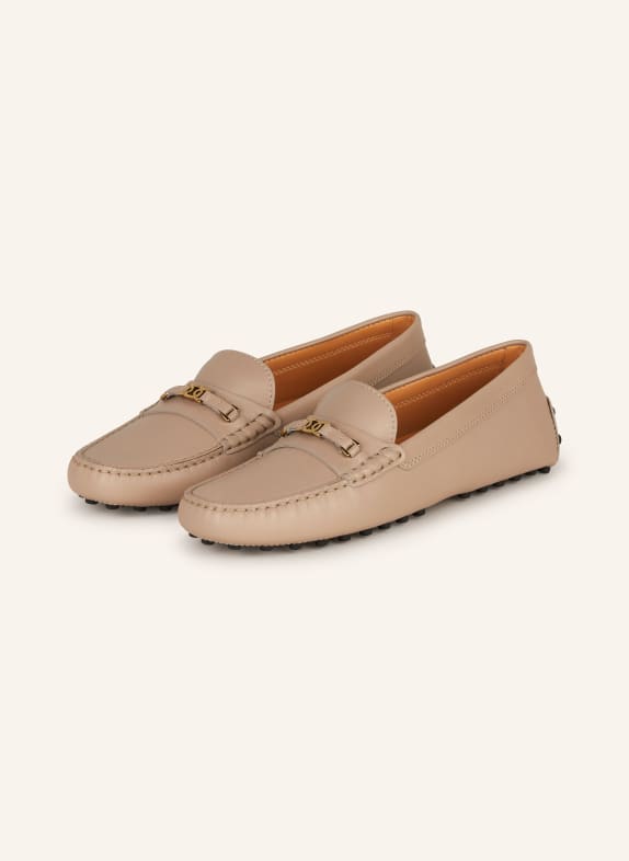 TOD'S Moccasins GOMMINO LIGHT BROWN