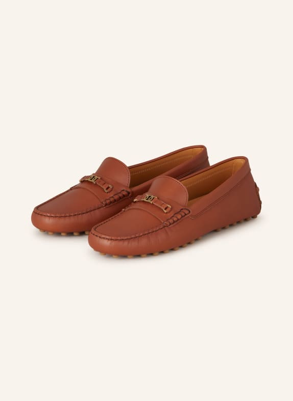 TOD'S Moccasins GOMMINO BROWN