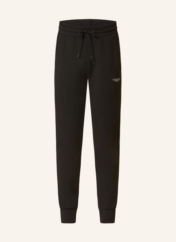 HACKETT LONDON Pants in jogger style BLACK