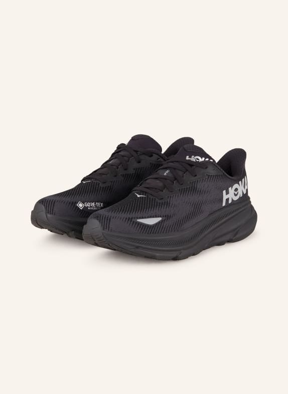 HOKA Laufschuhe CLIFTON 9 GTX SCHWARZ