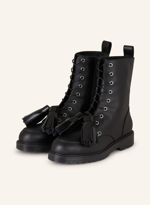 JW ANDERSON Schnürboots SCHWARZ