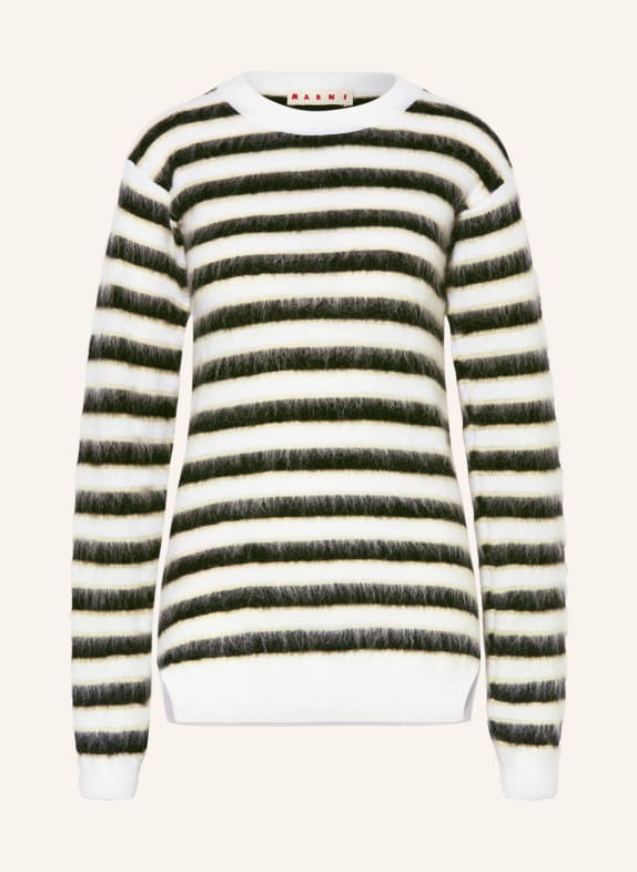 MARNI Sweater BLACK/ WHITE/ LIGHT YELLOW