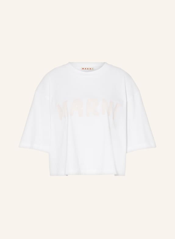 MARNI T-Shirt WEISS/ HELLROSA