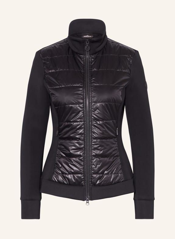 SPORTALM Midlayer-Jacke SCHWARZ