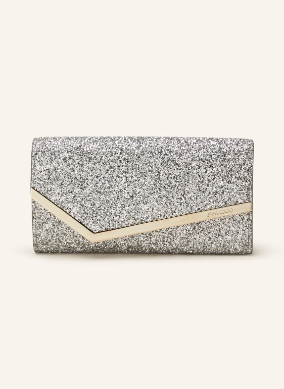 JIMMY CHOO Clutch EMMIE SILBER/ GOLD