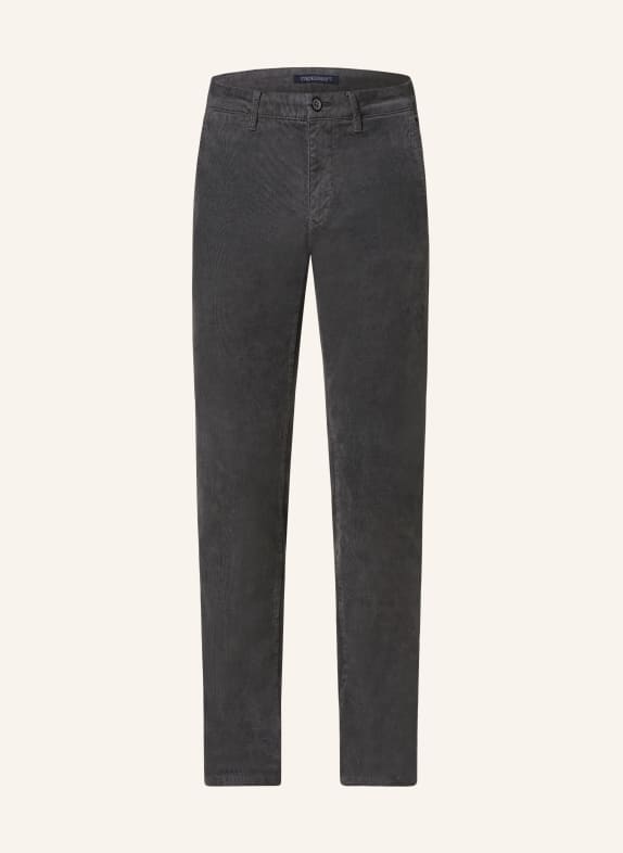 STROKESMAN'S Cord chinos DARK GRAY