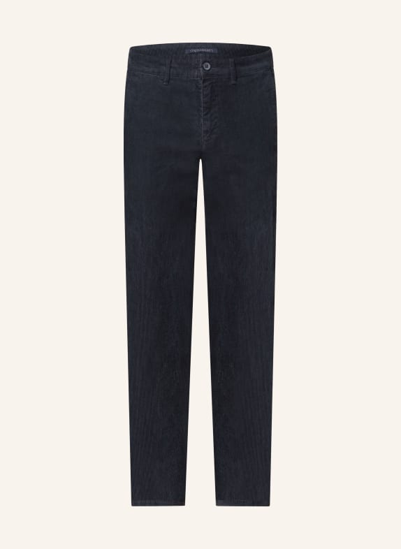 STROKESMAN'S Cord chinos DARK BLUE