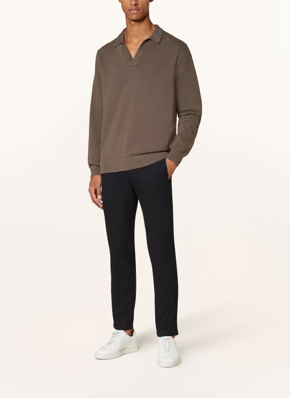 STROKESMAN'S Chino Extra Slim Fit ALBASTRU ÎNCHIS