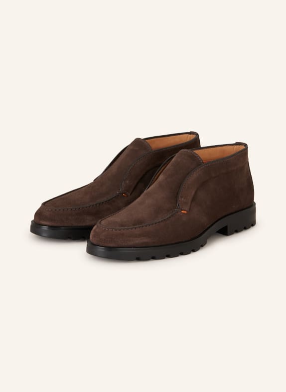 Santoni Desert-Boots ROCK DUNKELBRAUN