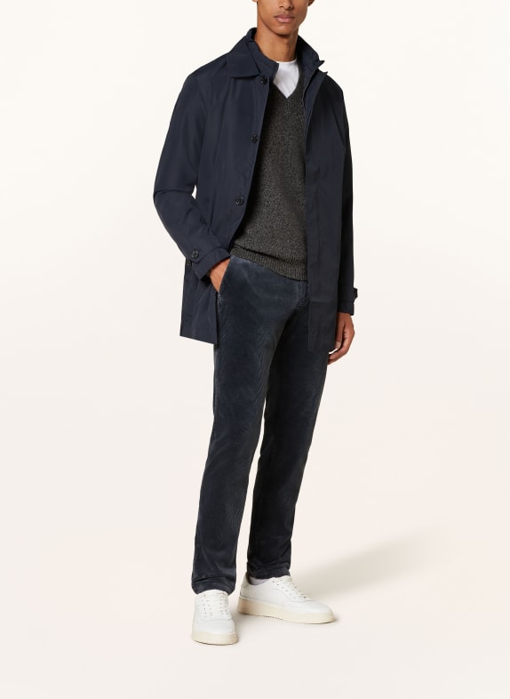 PAUL Cordchino Comfort Fit MØRKEBLÅ