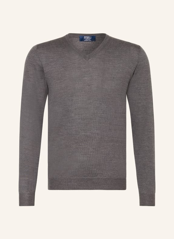 FEDELI Pullover GRAU