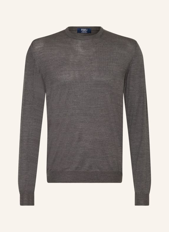 FEDELI Pullover GRAU