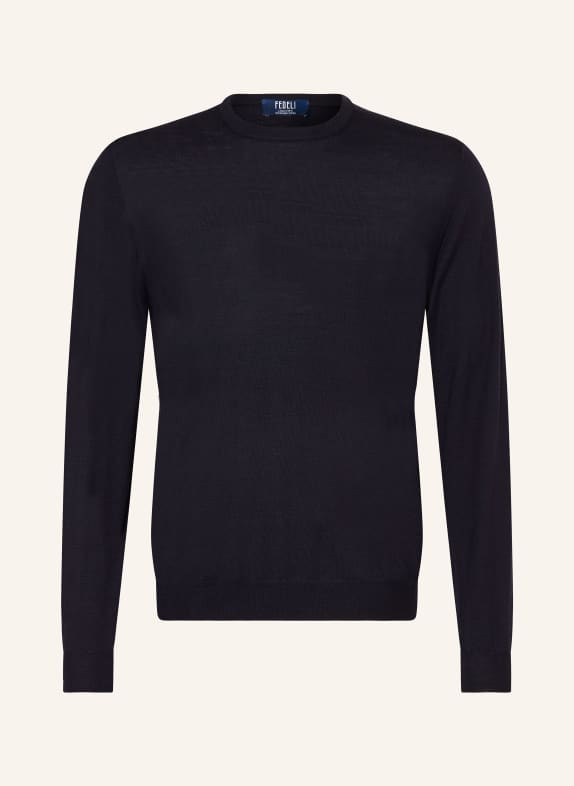 FEDELI Pullover DUNKELBLAU