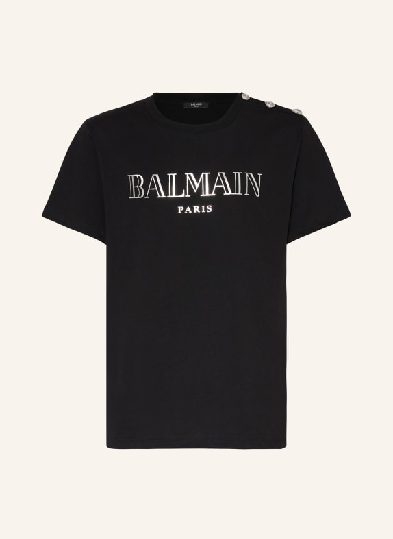 BALMAIN T-shirt CZARNY