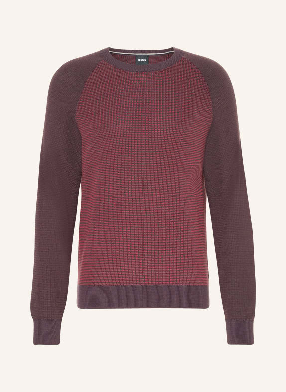 BOSS Sweater DAIRON DARK RED/ RED