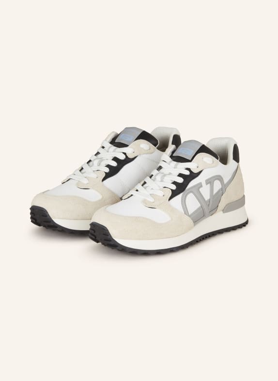 VALENTINO GARAVANI Sneakers VLOGO PACE WHITE/ LIGHT GRAY/ BEIGE