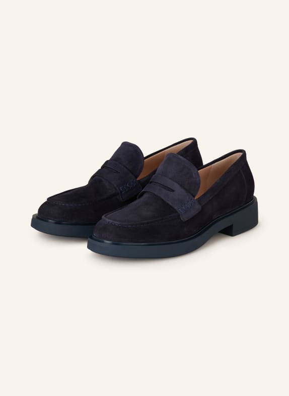 Gianvito Rossi Plateau-Loafer HARRIS DUNKELBLAU