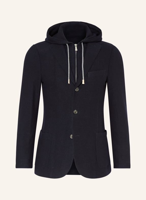 eleventy Suit jacket slim fit with detachable yoke DARK BLUE