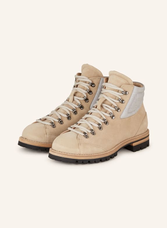eleventy Lace-up boots LIGHT BROWN