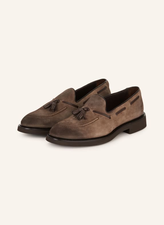 DOUCAL'S Loafers HORUS BROWN