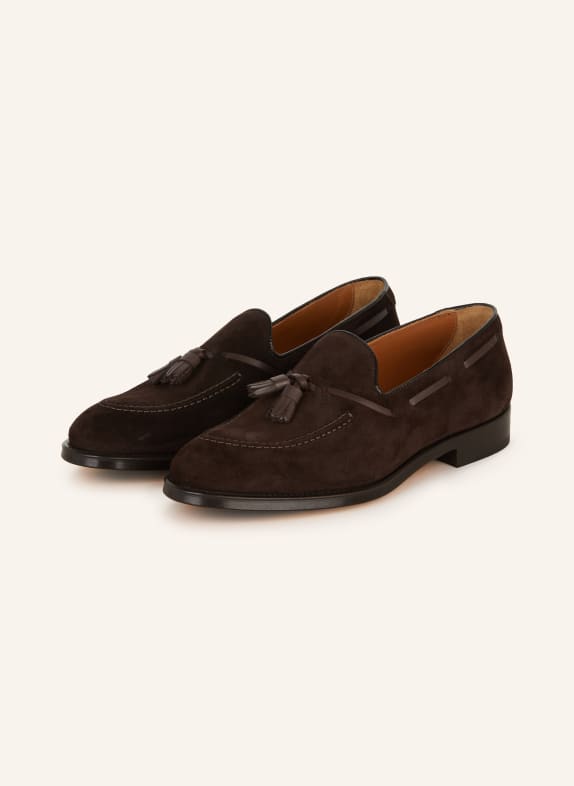 DOUCAL'S Loafers THOR DARK BROWN