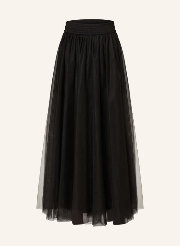 FABIANA FILIPPI Tulle skirt BLACK