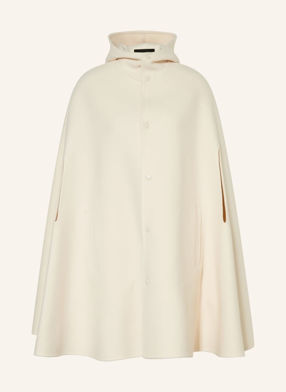FABIANA FILIPPI Cape aus Merinowolle ECRU