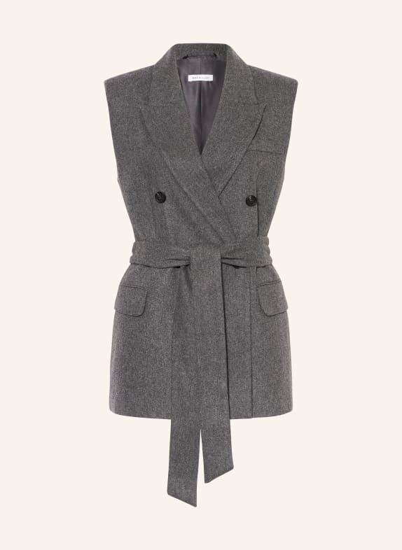 MRS & HUGS Blazer vest GRAY