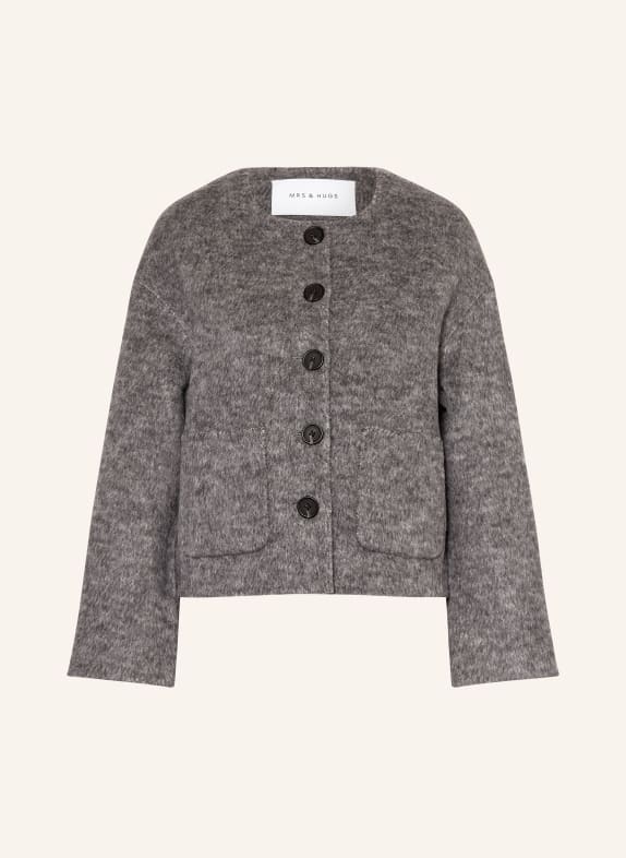 MRS & HUGS Boxy jacket GRAY