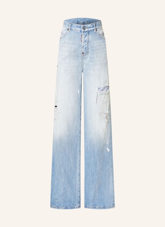 DSQUARED2 Boyfriend jeans TRAVELLER 470 NAVY BLUE