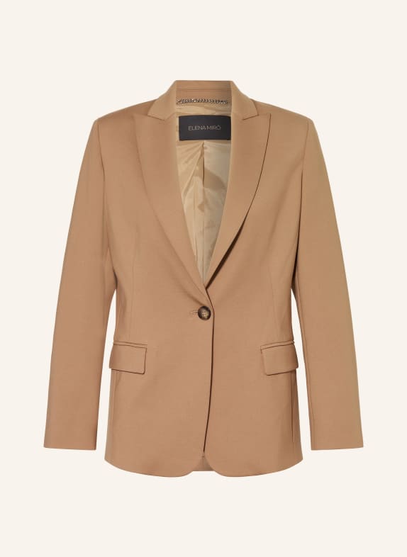 ELENA MIRO Jerseyblazer CAMEL