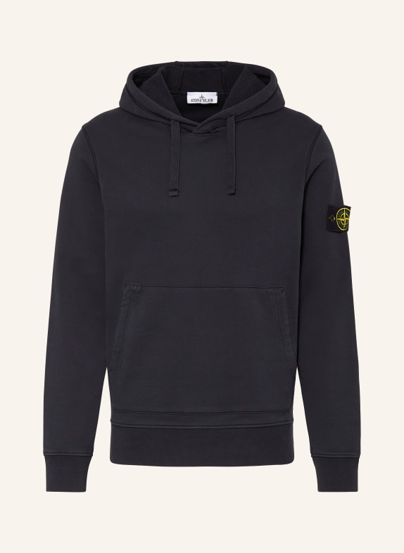 STONE ISLAND Bluza z kapturem GRANATOWY