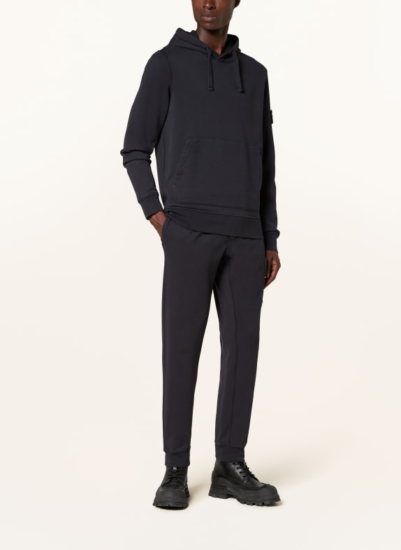 STONE ISLAND Hoodie DUNKELBLAU