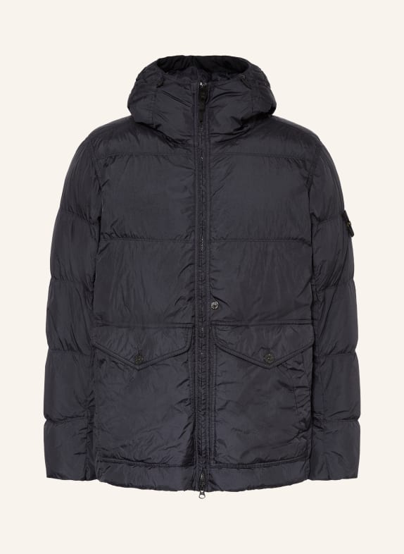 STONE ISLAND Down jacket DARK BLUE