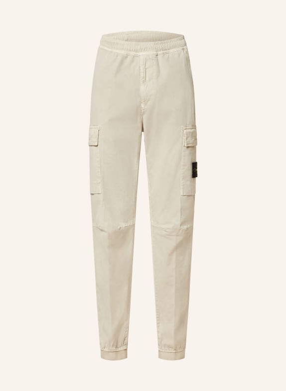 STONE ISLAND Cargo pants Regular tapered fit BEIGE