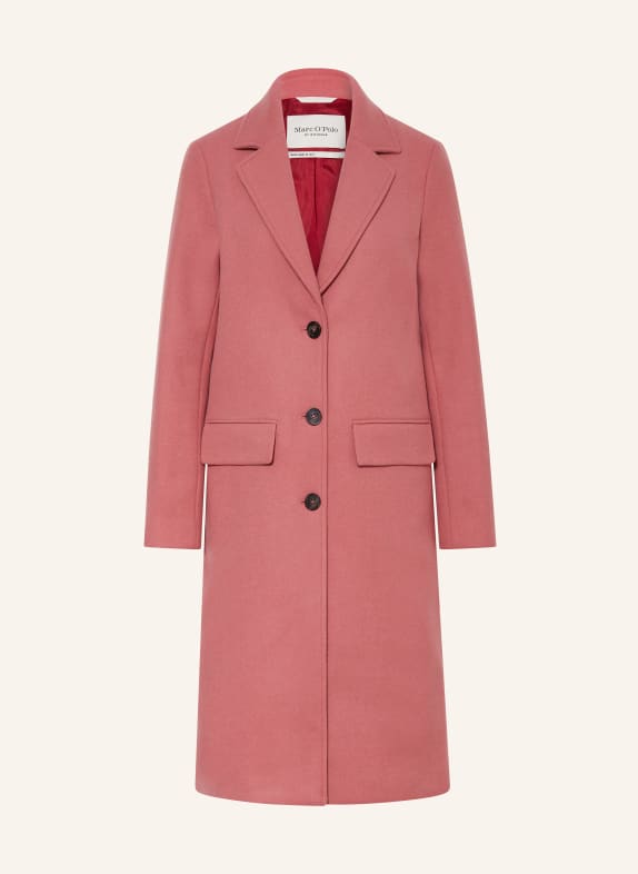 Marc O'Polo Wool coat LIGHT RED