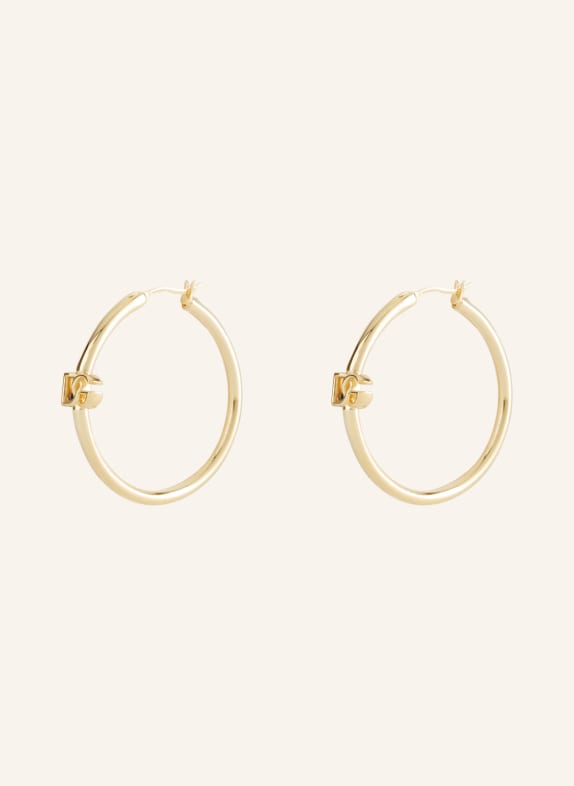 DOLCE & GABBANA Creole earrings GOLD
