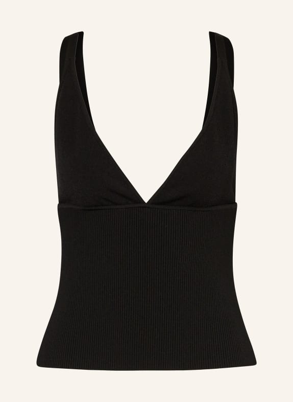 DOLCE & GABBANA Stricktop SCHWARZ