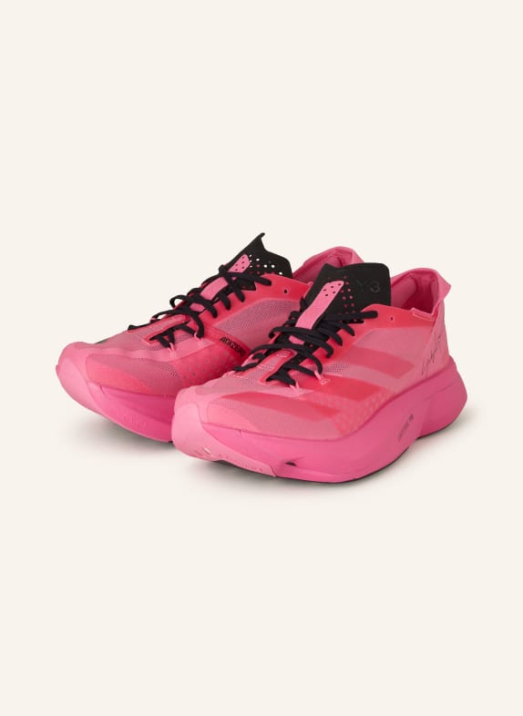 Y-3 Running Shoes ADIOS PRO 3.0 PINK/ BLACK