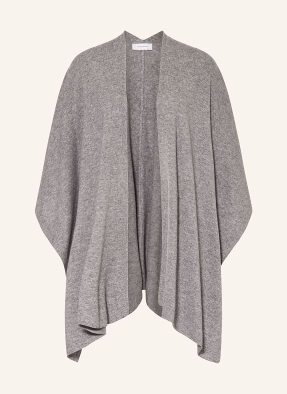 darling harbour Cape mit Cashmere GRAU MELANGE