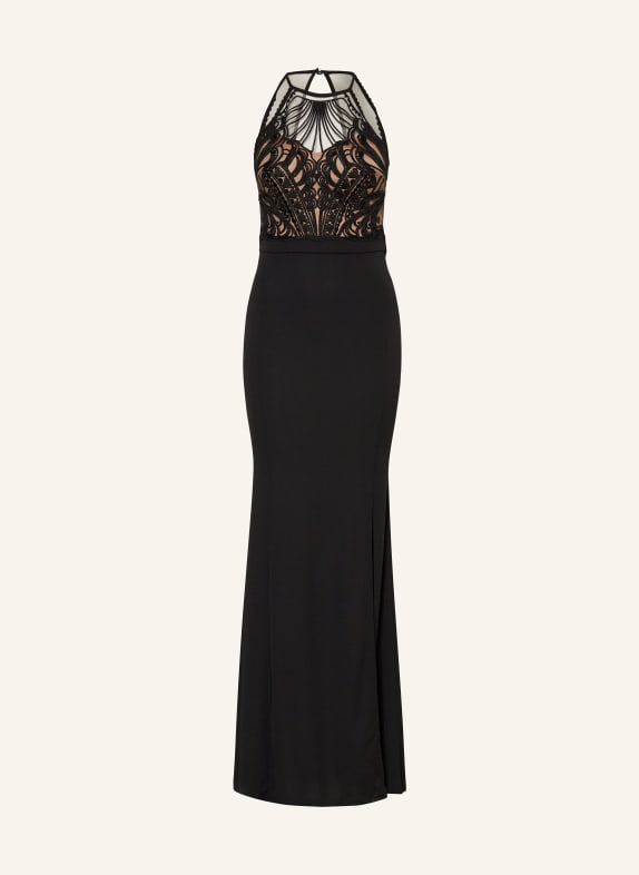LIPSY Evening dress with lace BLACK