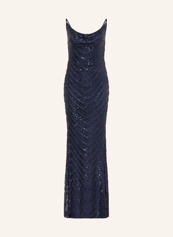 LIPSY Evening dress PAIGE with sequins DARK BLUE