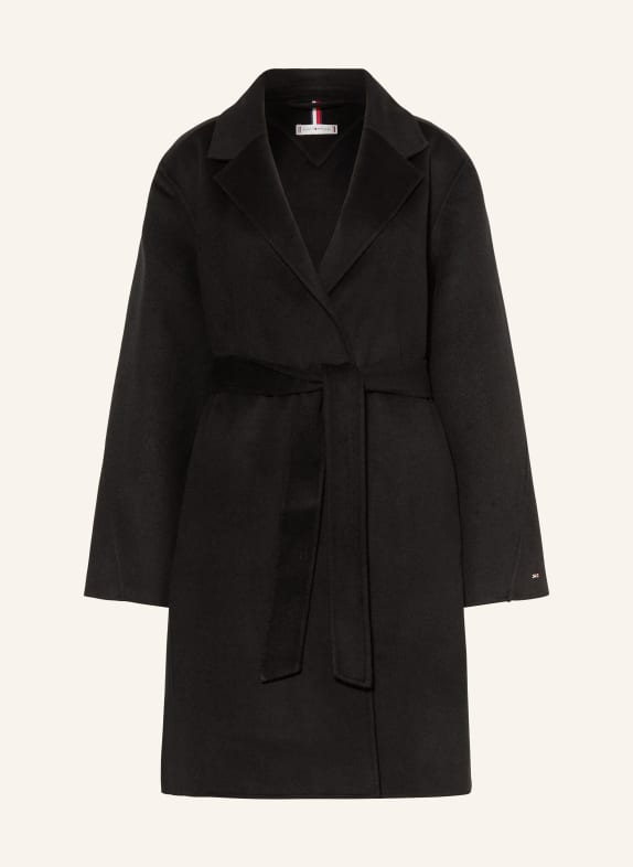 TOMMY HILFIGER Coat BLACK