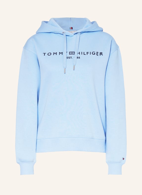 TOMMY HILFIGER Mikina s kapucí TMAVĚ MODRÁ