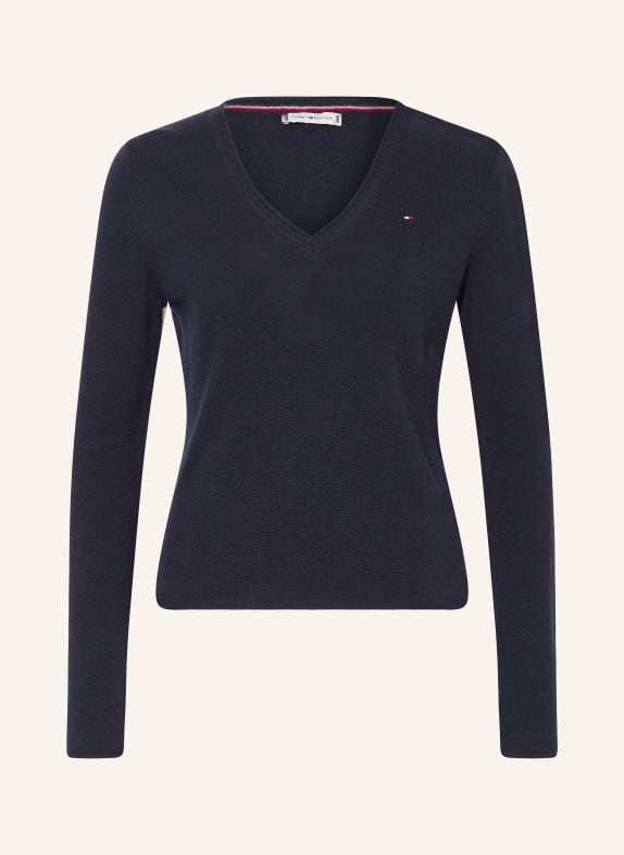 TOMMY HILFIGER Pullover DUNKELBLAU